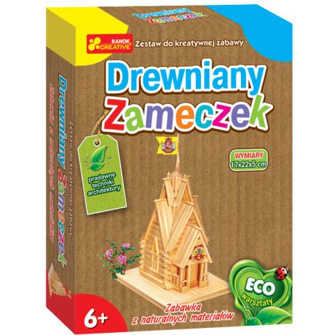 Zestaw kreatywny Ranok Drewniany Zameczek